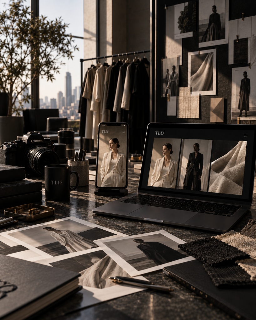 The Method Phase 03: REFINE — Precision color grading, garment retouching and multi-device curation